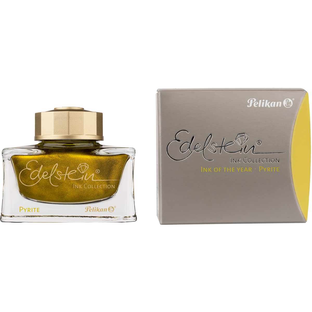 Pelikan Edelstein Ink Bottle - Pyrite - 50ml (Ink Of The Year 2026)-Pen Boutique Ltd