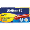 Pelikan Giant 4001 Brilliant Red - Ink Cartridges-Pen Boutique Ltd