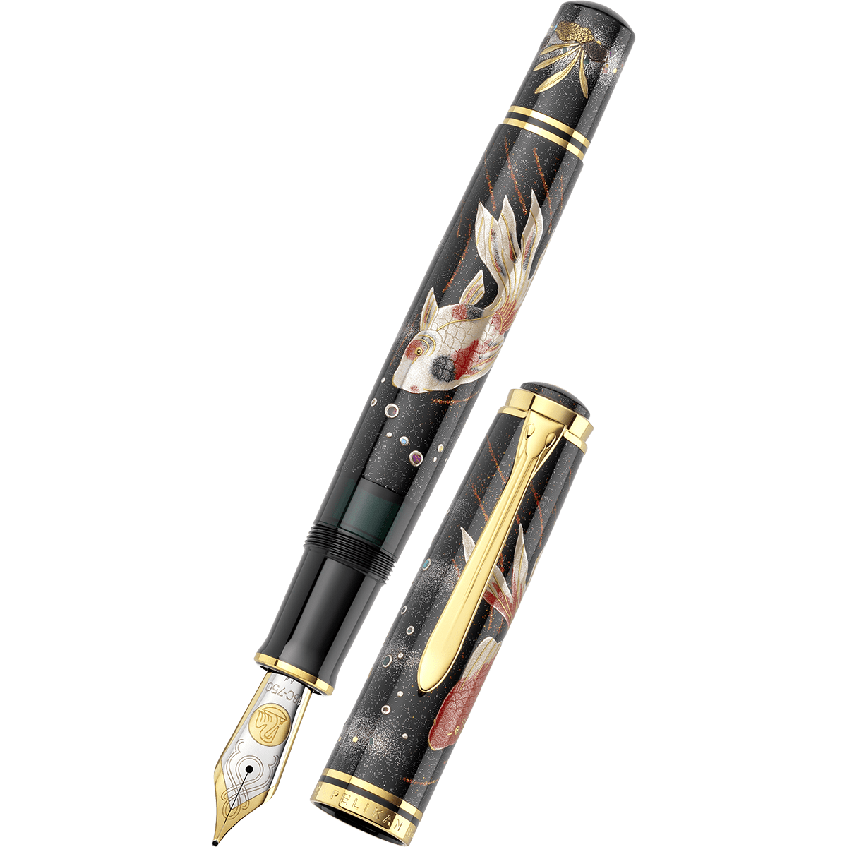 Pelikan M1000 Maki-e Goldfish Fountain Pen | Limited Edition