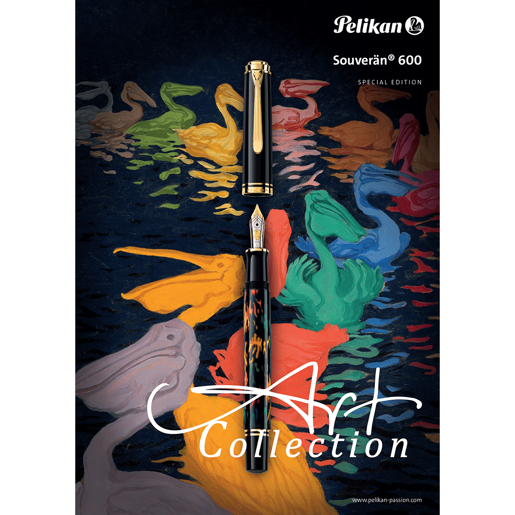 Pelikan M600 Souveran Fountain Pen - Art Collection Glauco Cambon - Special Edition-Pen Boutique Ltd