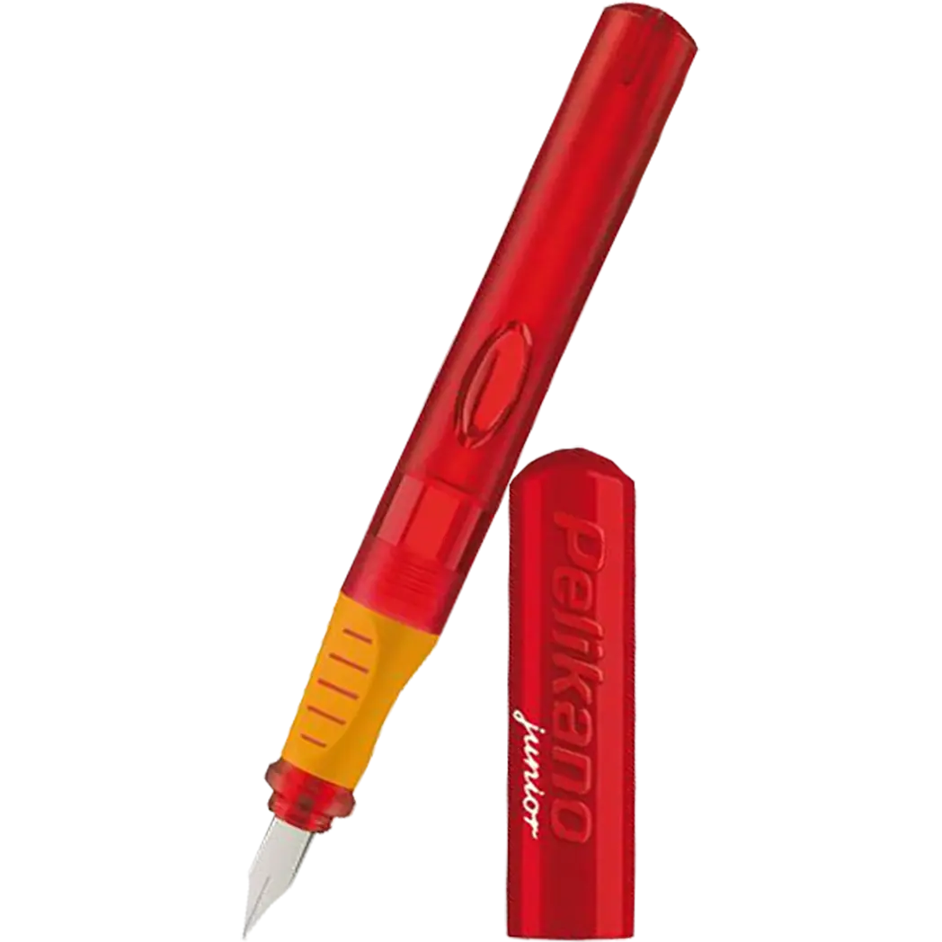 Pelikan Pelikano Junior Fountain Pen - P67 Red - Starter A Nib-Pen Boutique Ltd
