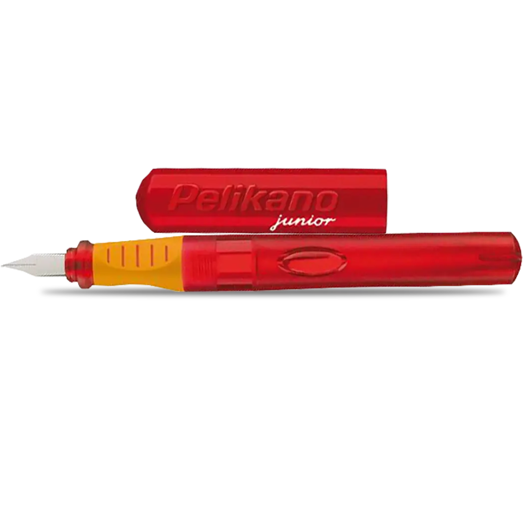 Pelikan Pelikano Junior Fountain Pen - P67 Red - Starter A Nib-Pen Boutique Ltd