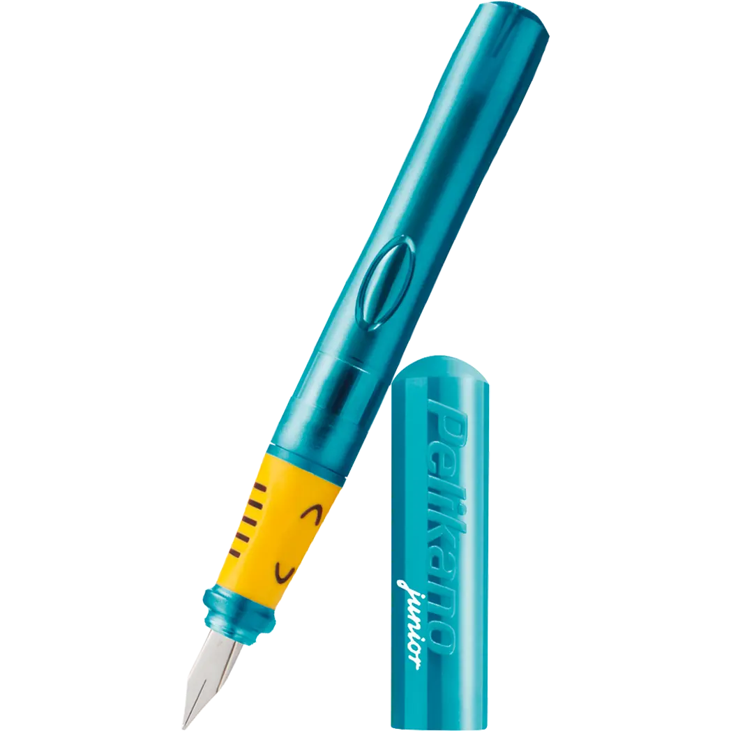 Pelikan Pelikano Junior Fountain Pen - P67 Turquoise - Starter A Nib-Pen Boutique Ltd