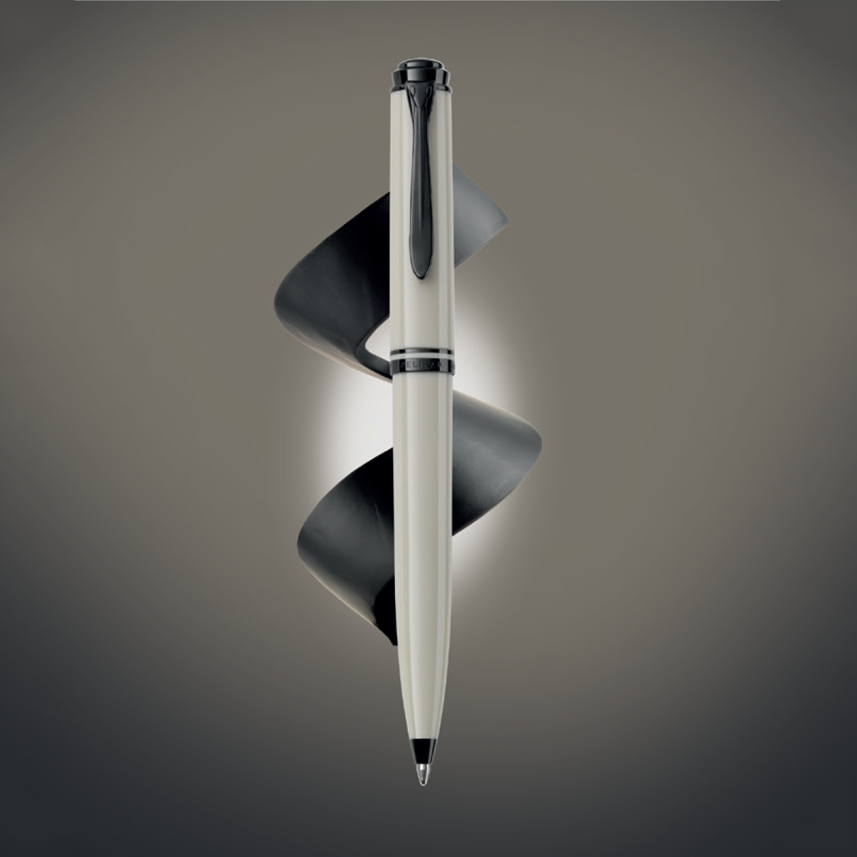 Pelikan Souveran Ballpoint Pen - K670 Warm Grey (Special Edition)-Pen Boutique Ltd