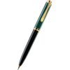 Pelikan Souveran Ballpoint Pen - K800 Black & Green Stripe-Pen Boutique Ltd