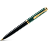 Pelikan Souveran Ballpoint Pen - K800 Black & Green Stripe-Pen Boutique Ltd