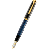 Pelikan Souveran Fountain Pen - M1000 Black & Blue-Pen Boutique Ltd