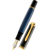 Pelikan Souveran Fountain Pen - M1000 Black & Blue-Pen Boutique Ltd