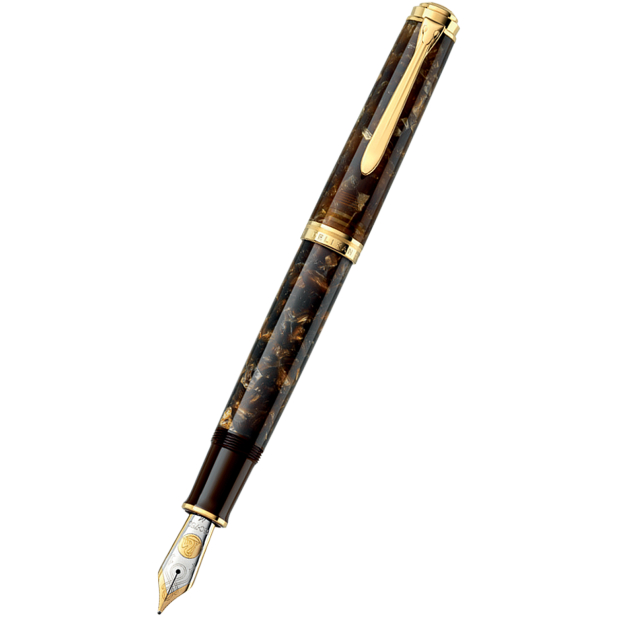 Pelikan Souveran Fountain Pen - M1000 Renaissance Brown-Pen Boutique Ltd