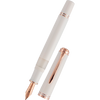 Pelikan Souveran Fountain Pen - M600 White - Rose Gold Trim (Special Edition)-Pen Boutique Ltd