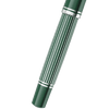 Pelikan Souveran Fountain Pen - M815 Metal Striped Green (Special Edition) - Pen Boutique Ltd