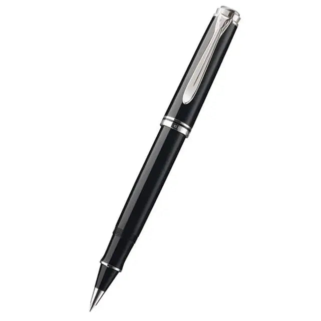 Pelikan Souveran R805 Rollerball Pen - Black - Silver Trim