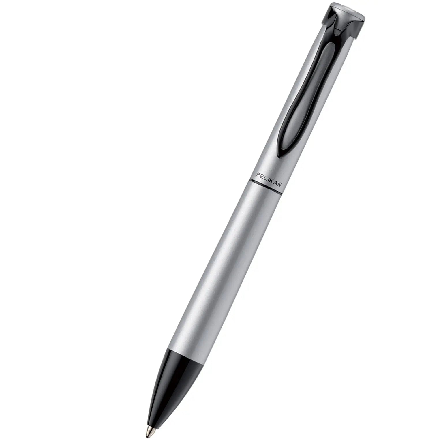 Pelikan Stola III Ballpoint Pen - K16 Matte Silver-Pen Boutique Ltd
