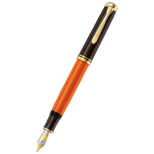 Pelikan M800 Fountain Pen - Burnt Orange (Special Edition)-Pen Boutique Ltd