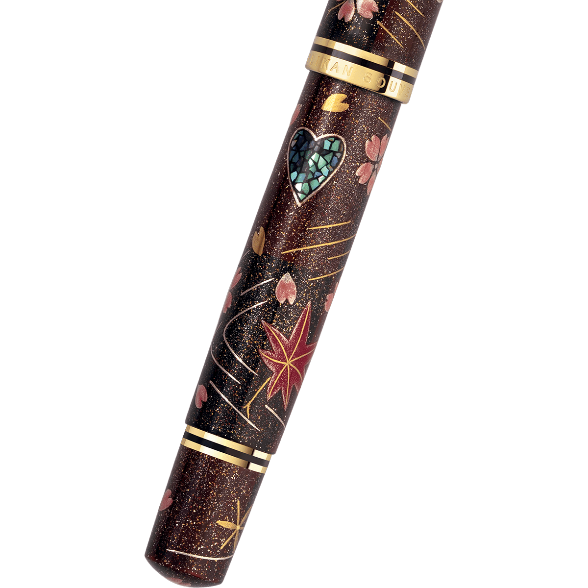 Pelikan Souveran M1000 Fountain Pen - Limited Edition - "Maki-e Four Seasons Lucky Charm"