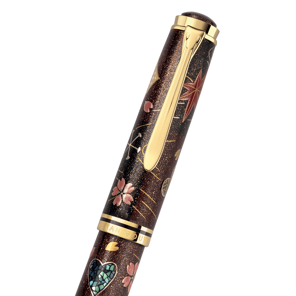 Pelikan Souveran M1000 Fountain Pen - Limited Edition - "Maki-e Four Seasons Lucky Charm"