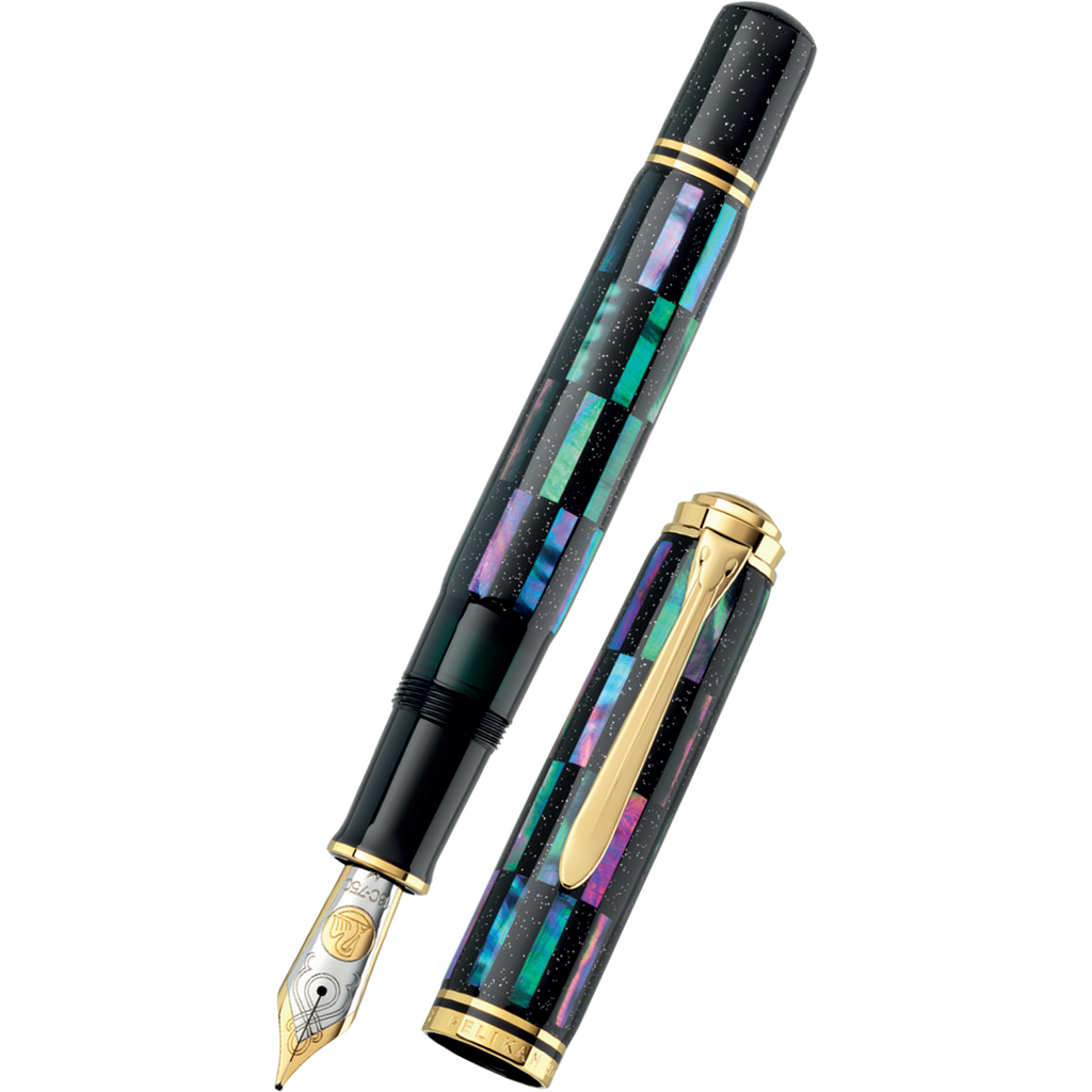 Pelikan Souveran M1000 Fountain Pen - Limited Edition - Raden Black Infinity-Pen Boutique Ltd