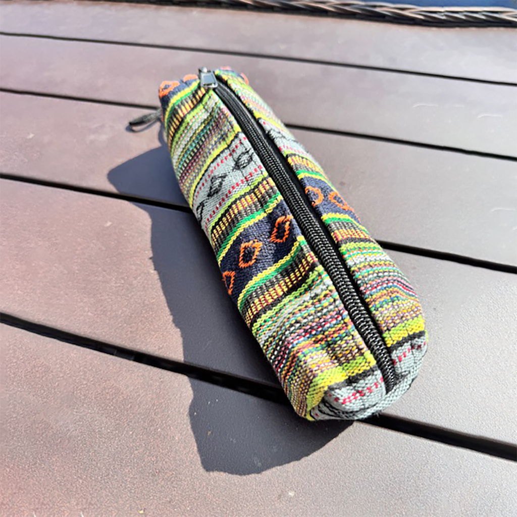 Pen Boutique Pencil Bag - Multicolor Print (Zipper Closure)-Pen Boutique Ltd