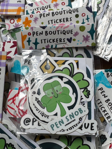 Pen Boutique Stickers - 8 Pack-Pen Boutique Ltd