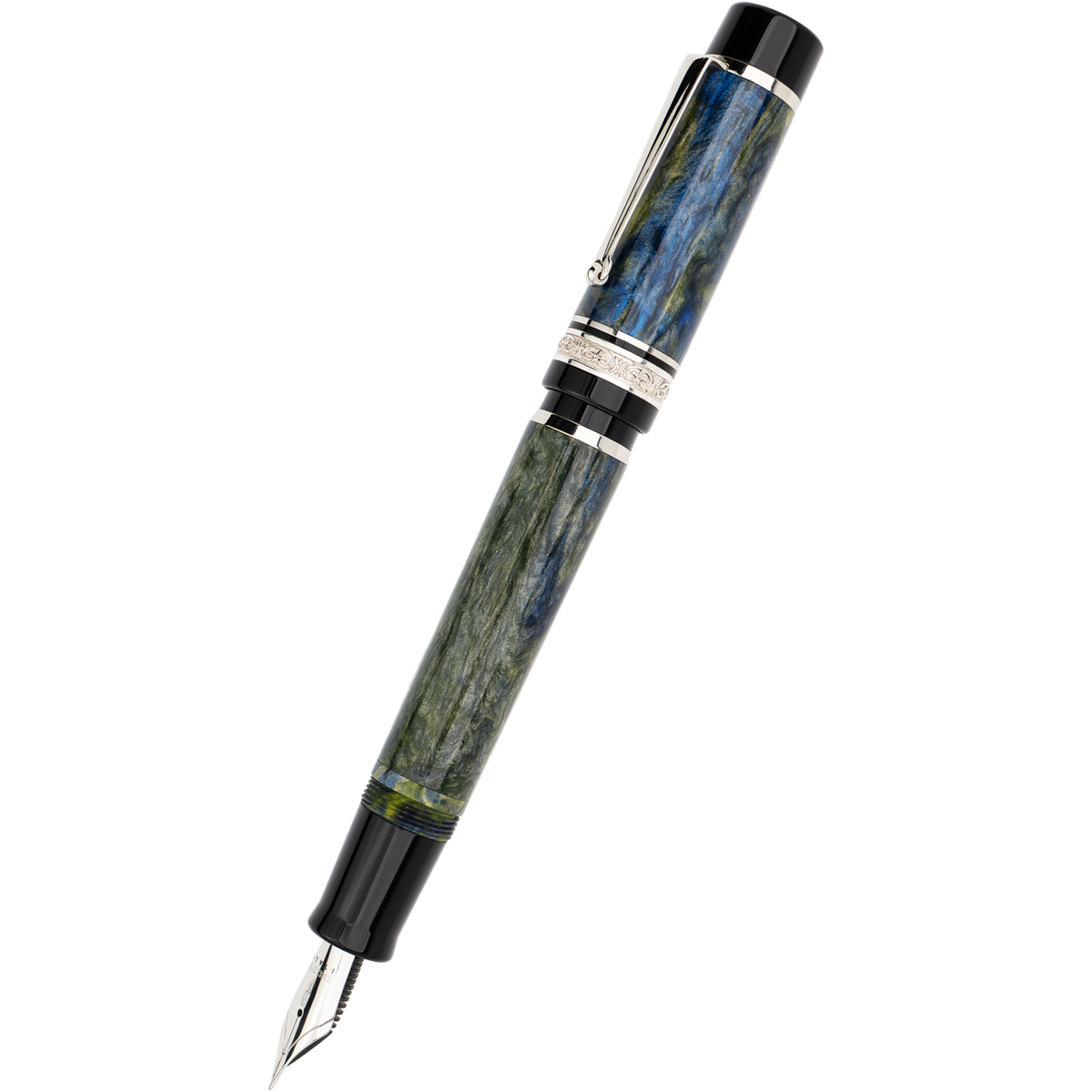 Pen Boutique x Delta Limited Edition Fountain Pen - DV Original - Verde Serpente - 14K Nib (Mid-Size)-Pen Boutique Ltd