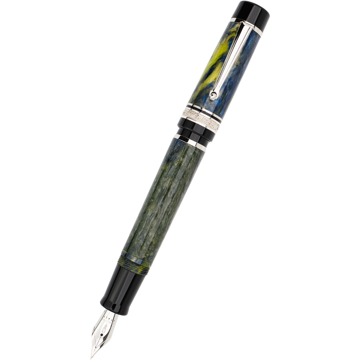 Pen Boutique x Delta Limited Edition Fountain Pen - DV Original - Verde Serpente - 14K Nib (Mid-Size)-Pen Boutique Ltd