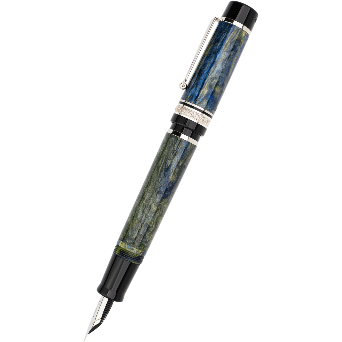 Pen Boutique x Delta Limited Edition Fountain Pen - DV Original - Verde Serpente - 14K Nib (Mid-Size)-Pen Boutique Ltd