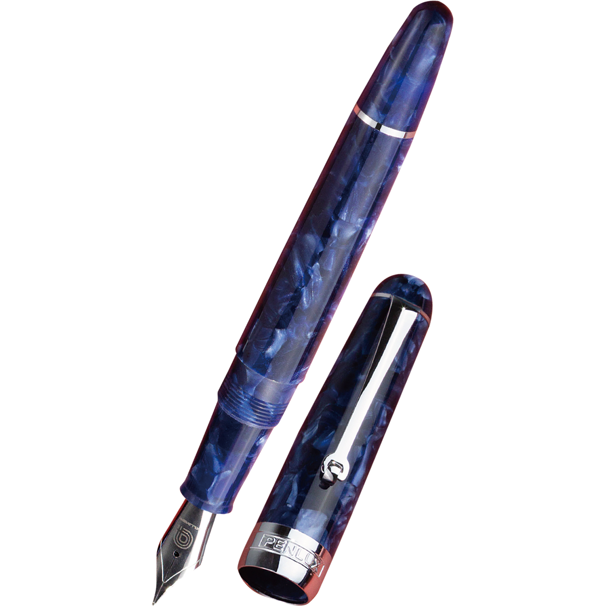 Penlux Masterpiece Delgado Fountain Pen - Blue Lagoon-Pen Boutique Ltd
