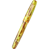 Penlux Elite Emperor Fountain Pen - Yellow/Brown - Gold Trim - Gold Nib-Pen Boutique Ltd
