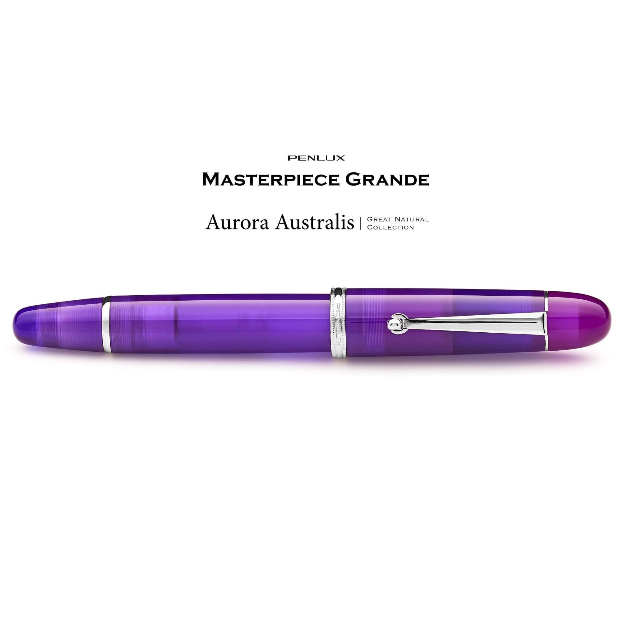 Penlux Masterpiece Grande Fountain Pen - Aurora Australis-Pen Boutique Ltd