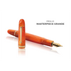 Penlux Masterpiece Grande Fountain Pen - Orange Swirl-Pen Boutique Ltd