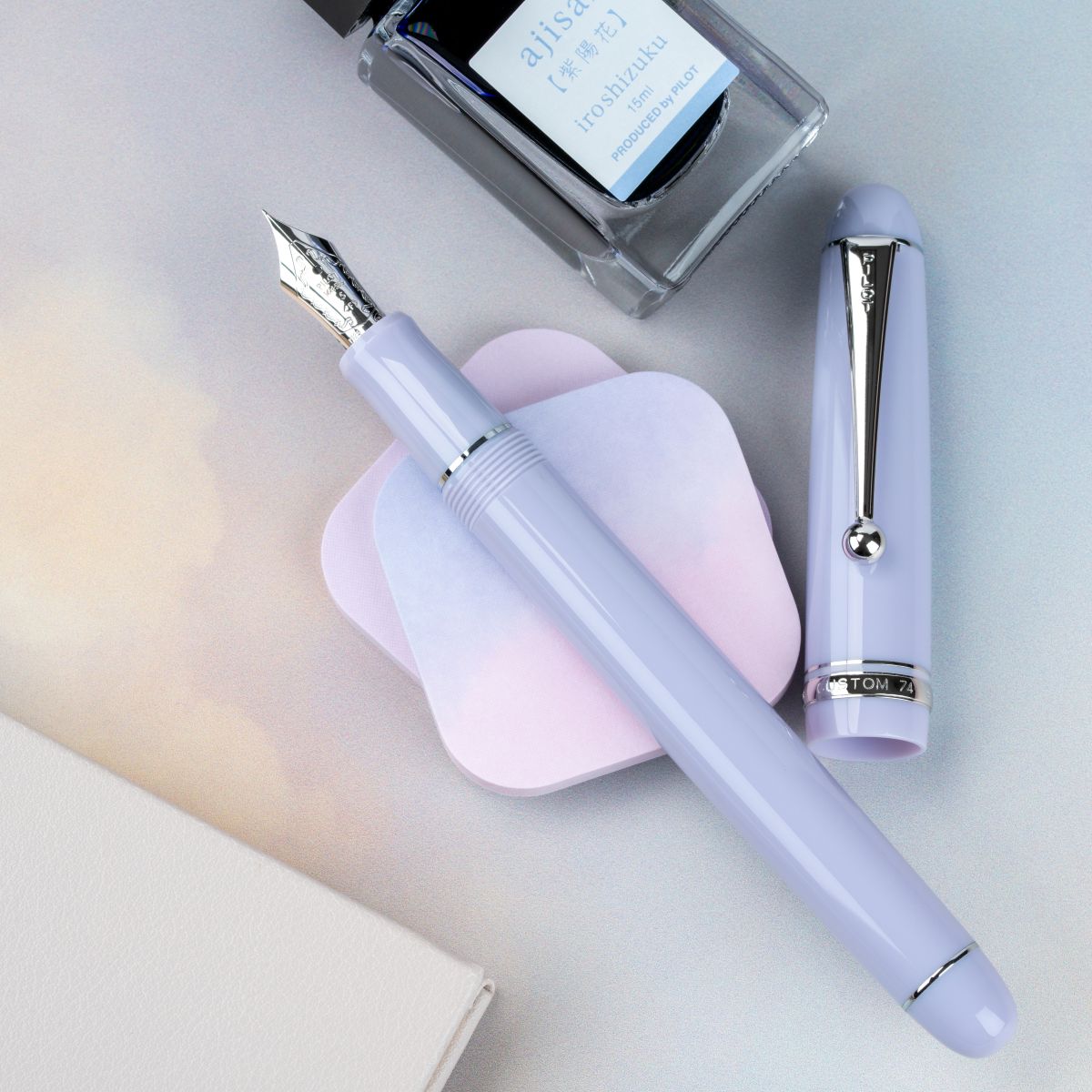 Pilot Custom 74 Fountain Pen - Lavender Fog (US Exclusive)-Pen Boutique Ltd