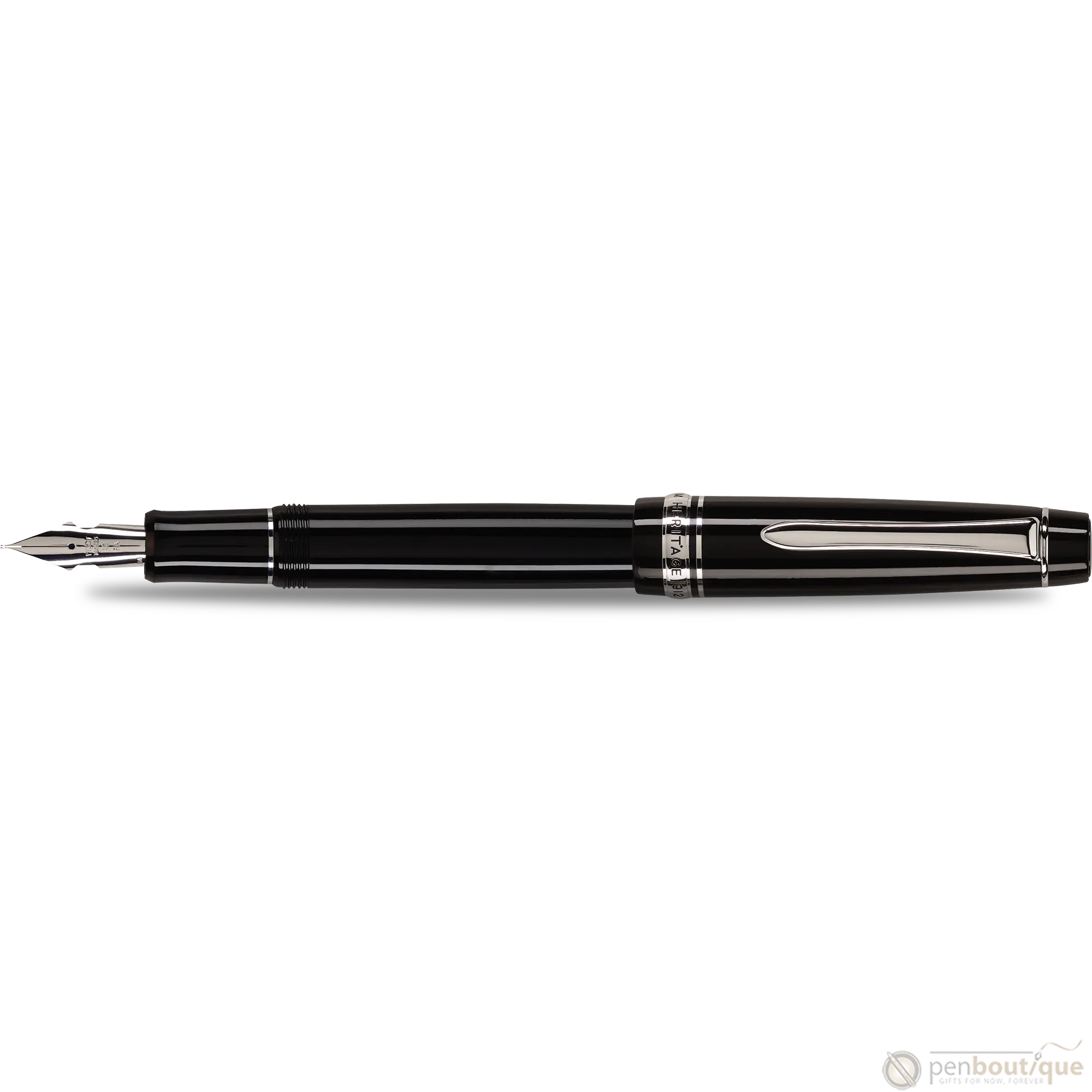 Pilot Custom 912 Fountain Pen - Black-Pen Boutique Ltd