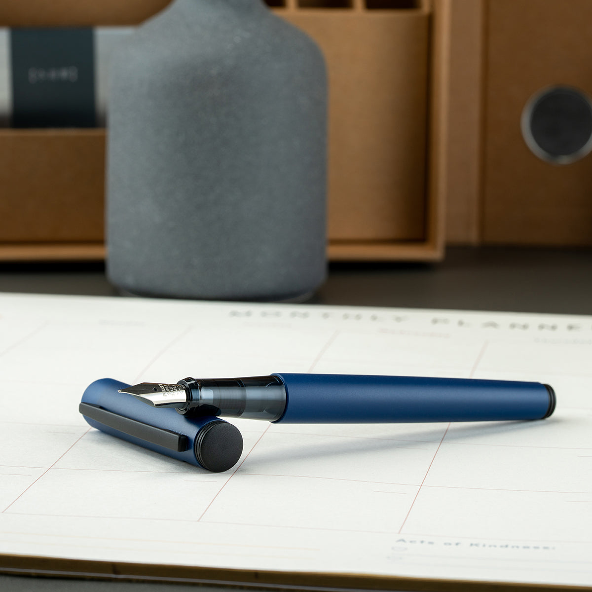 Pilot Explorer Fountain Pen - Matte Navy-Pen Boutique Ltd
