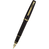 Pilot Falcon Fountain Pen - Black - Gold Trim-Pen Boutique Ltd
