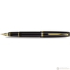 Pilot Falcon Fountain Pen - Black - Gold Trim-Pen Boutique Ltd