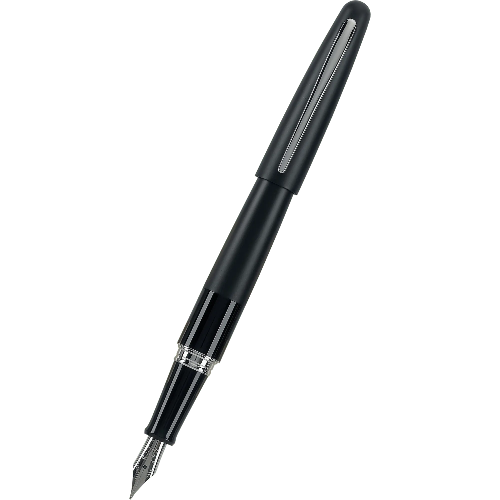 Pilot Fountain Pen - MR Collection - Plain Black-Pen Boutique Ltd