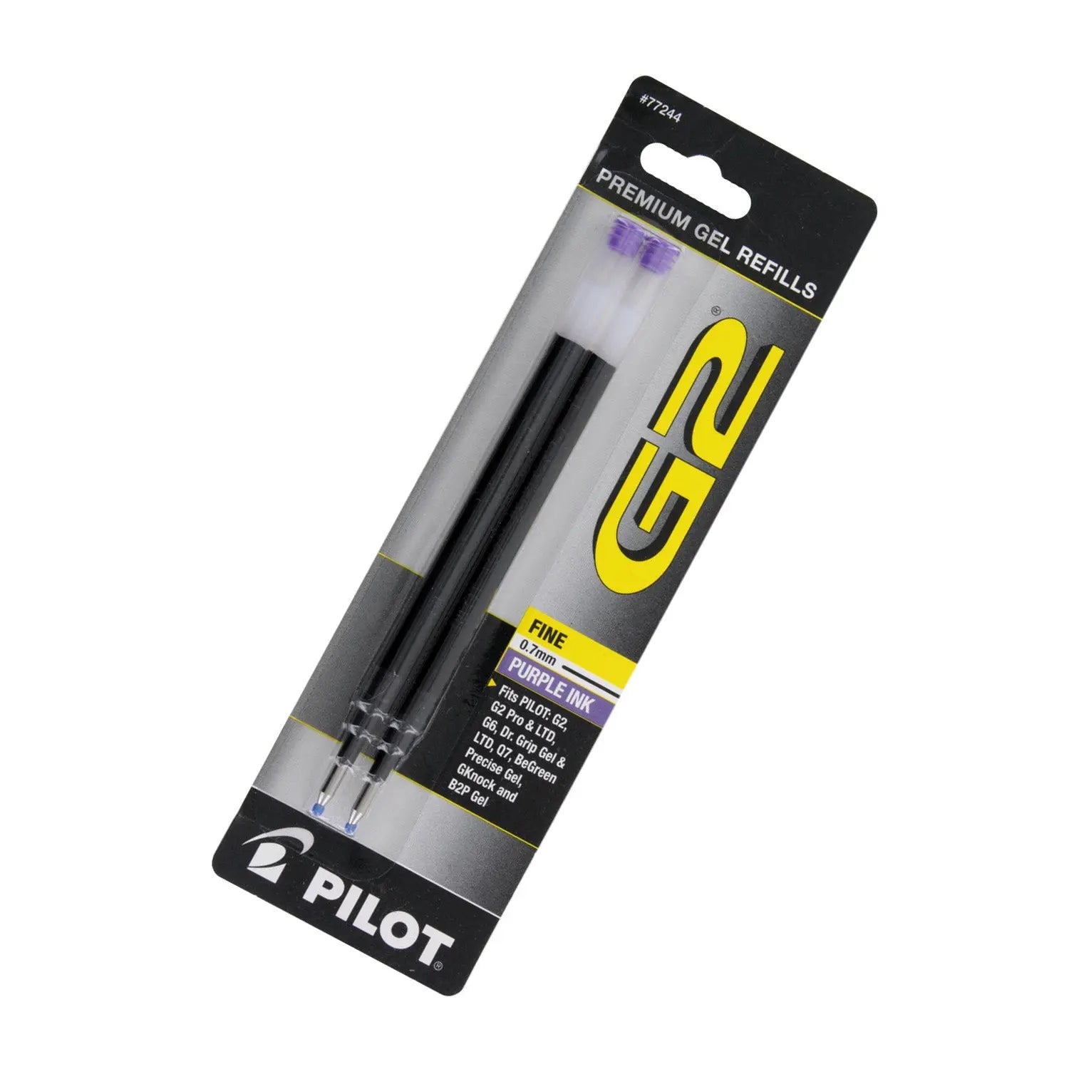 Pilot G2 pack Purple Refill - Main Image