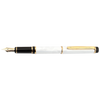 Pilot Grance Fountain Pen - White - 14K-Pen Boutique Ltd