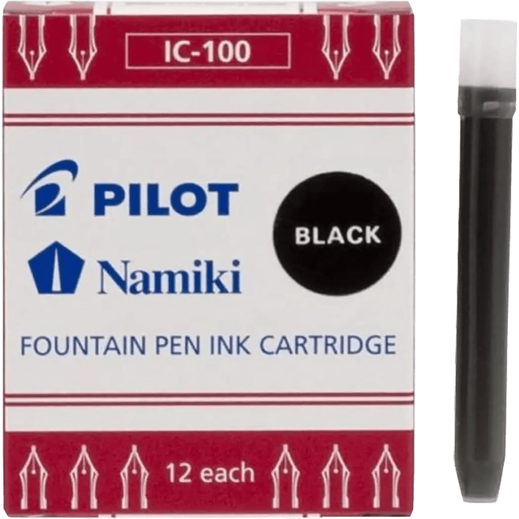 Pilot Ink Colors Chart Pilot Ink Cartridges - Black