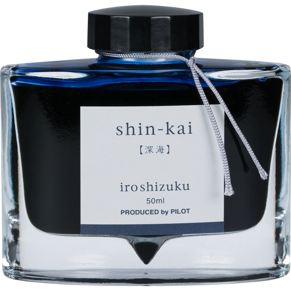 Pilot Iroshizuku Deep Sea (Shin-kai) Ink Bottle-Pen Boutique Ltd