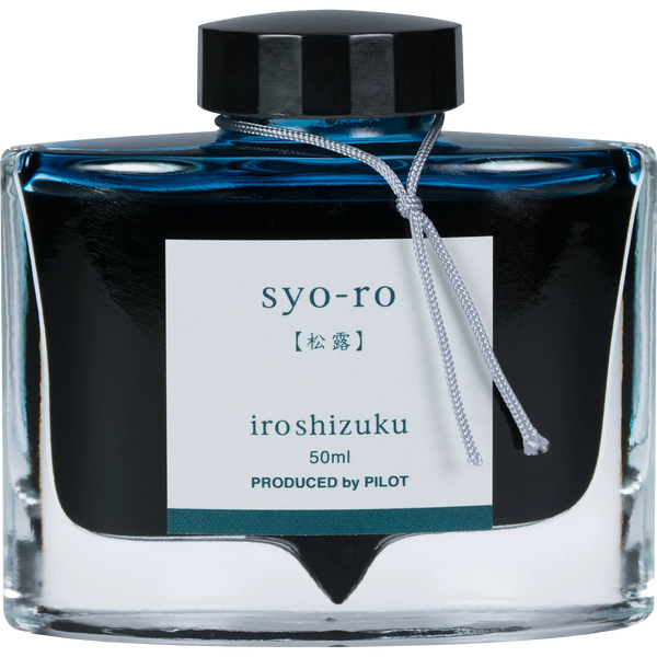 Pilot Iroshizuku Dew on Pine Tree (Syo-ro) Fountain Pen Ink Bottle-Pen Boutique Ltd