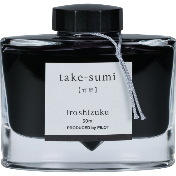 Pilot Iroshizuku Fountain Pen Ink Bottle - Bamboo Charcoal (Take-sumi)-Pen Boutique Ltd