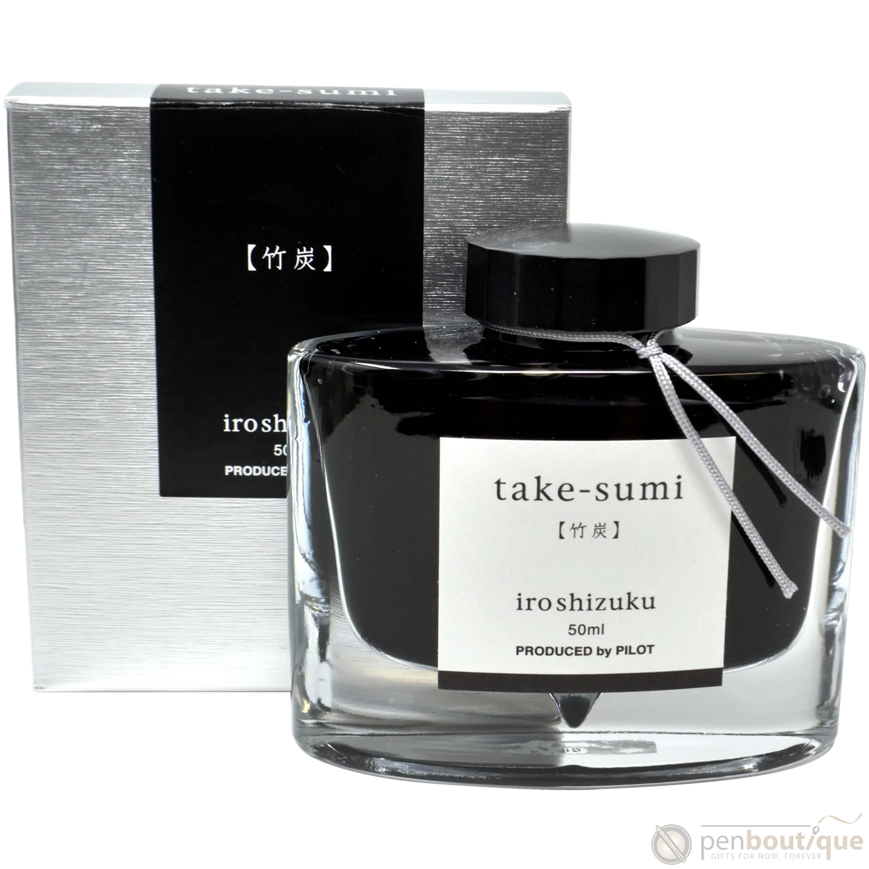 Pilot Iroshizuku Fountain Pen Ink Bottle Bamboo Charcoal (Takesumi