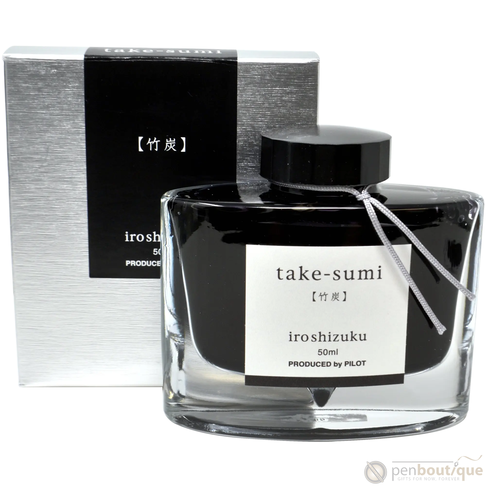 Pilot Iroshizuku Fountain Pen Ink Bottle - Bamboo Charcoal (Take-sumi)-Pen Boutique Ltd