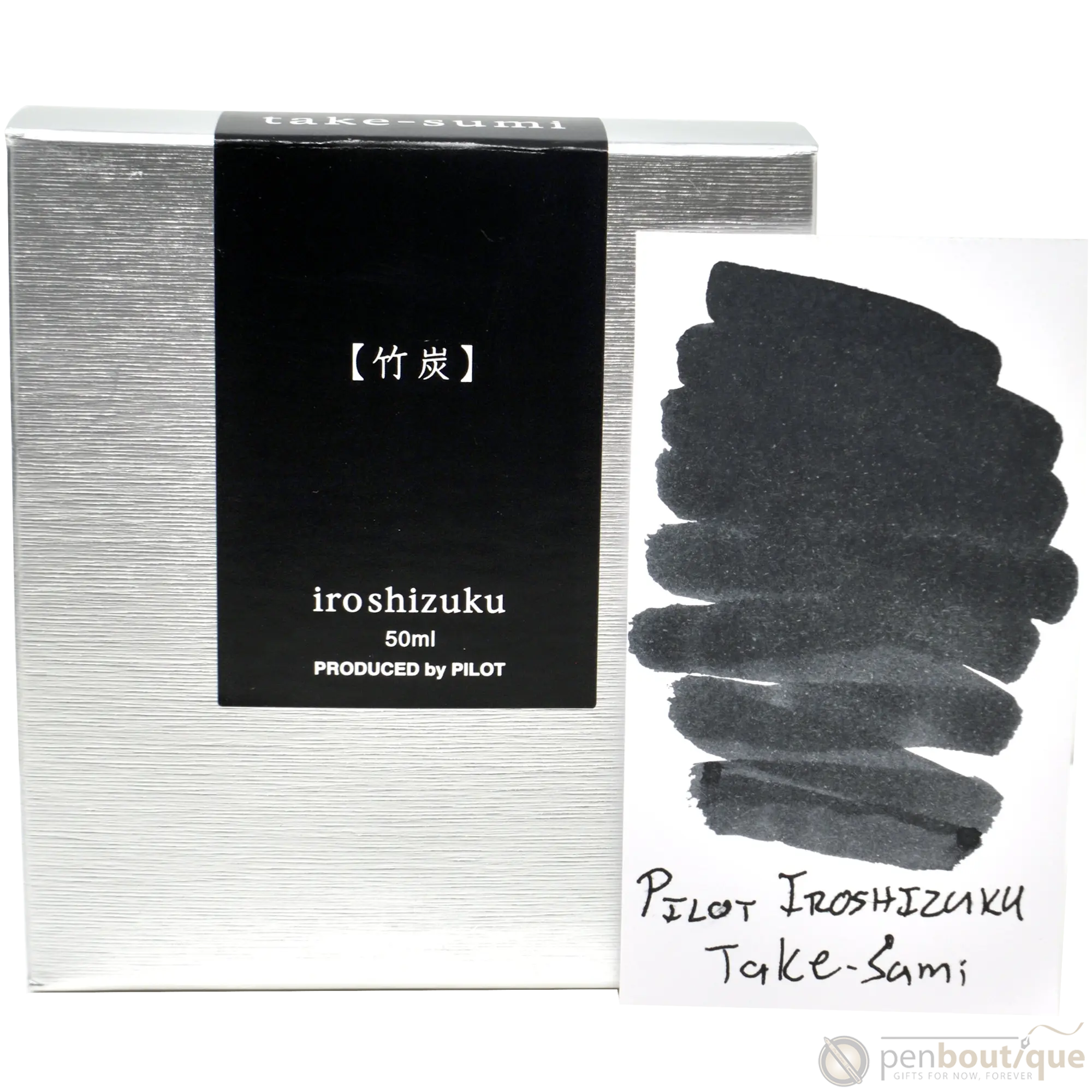 Pilot Iroshizuku Fountain Pen Ink Bottle - Bamboo Charcoal (Take-sumi)-Pen Boutique Ltd