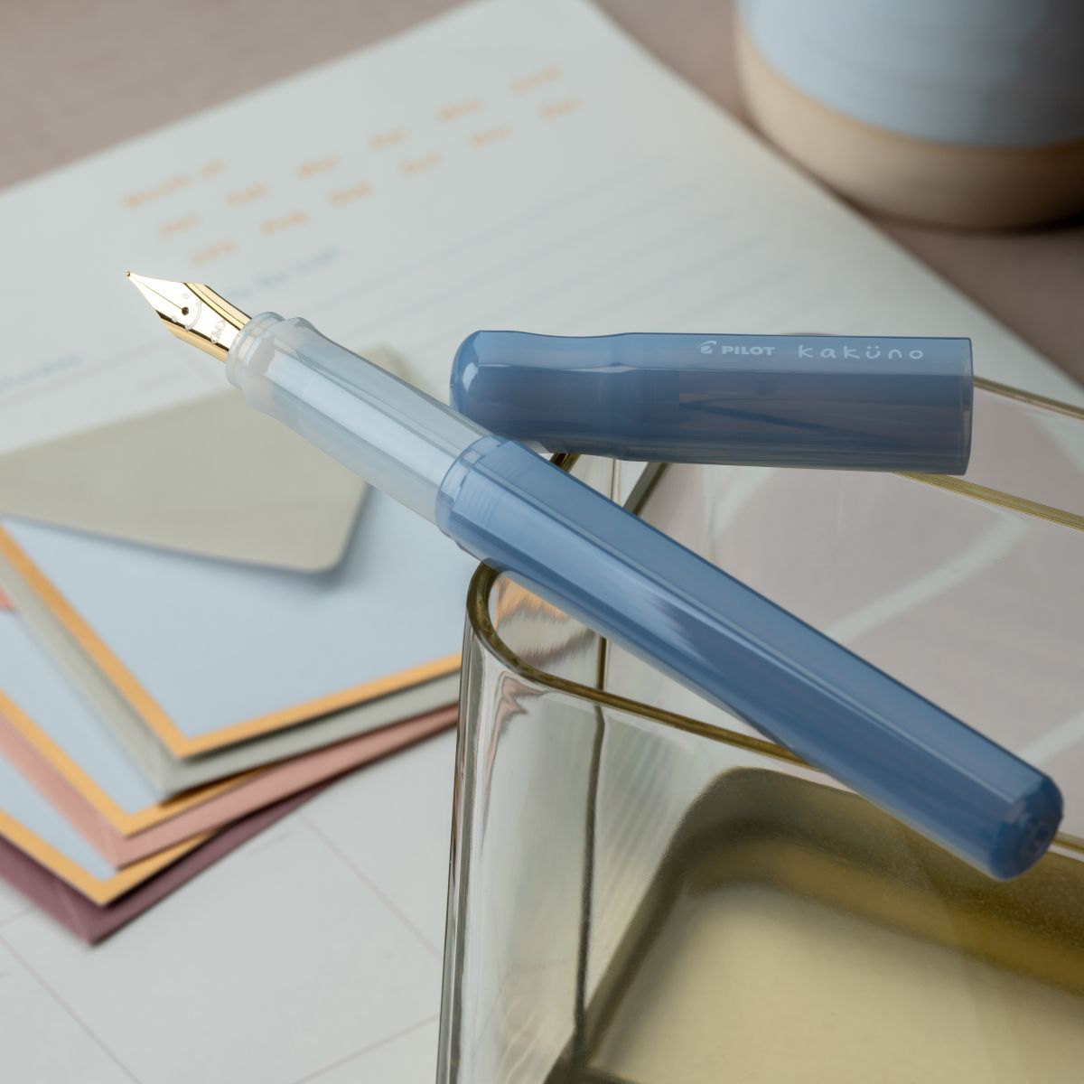 Pilot Kakuno Fountain Pen - Twilight Periwinkle-Pen Boutique Ltd