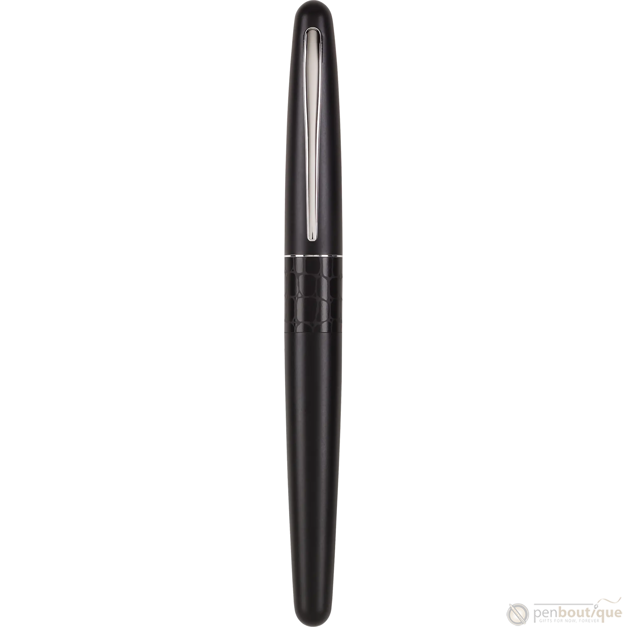 Pilot Rollerball Pen - MR Collection - Animal - Matte Black Crocodile-Pen Boutique Ltd