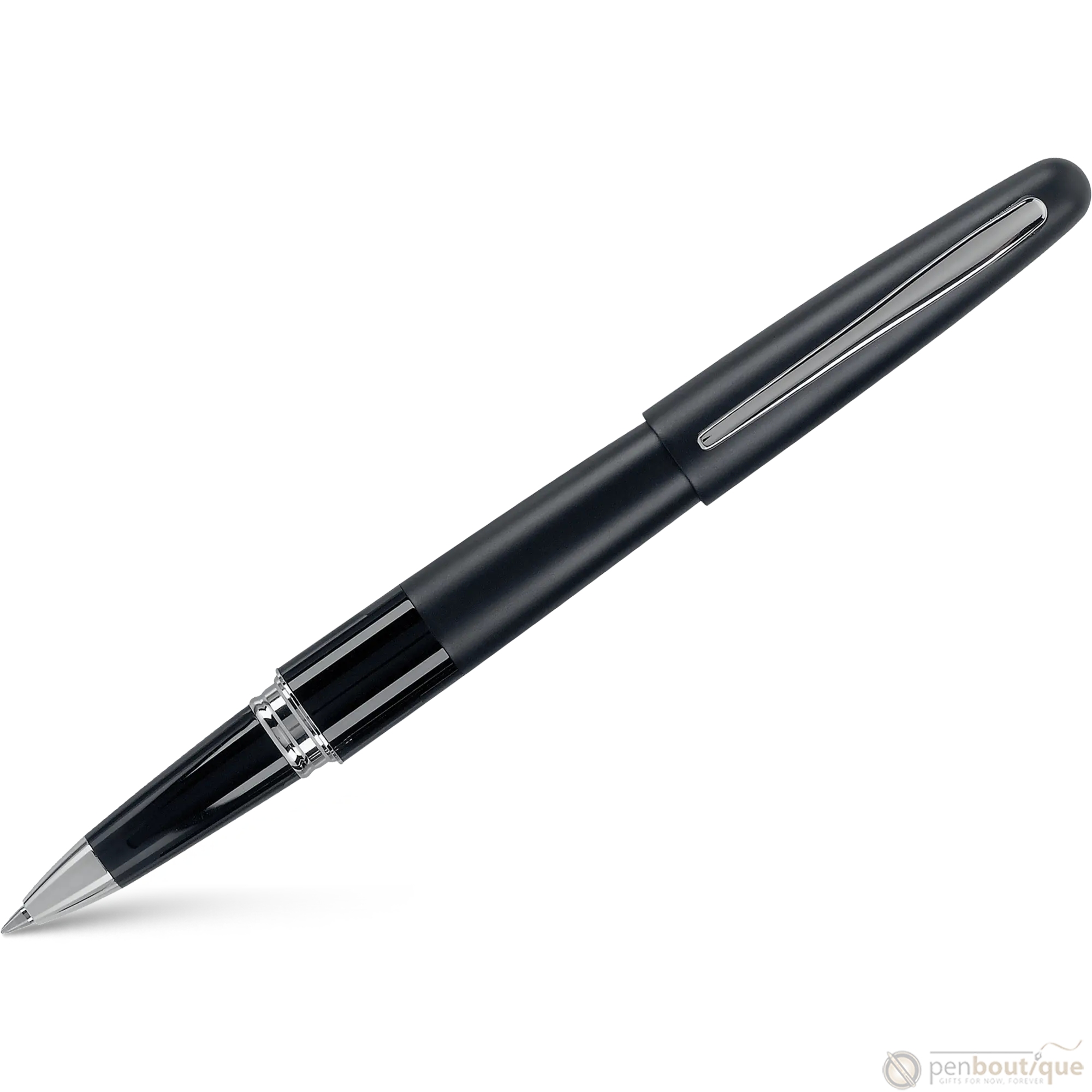Pilot Rollerball Pen - MR Collection - Plain Black-Pen Boutique Ltd