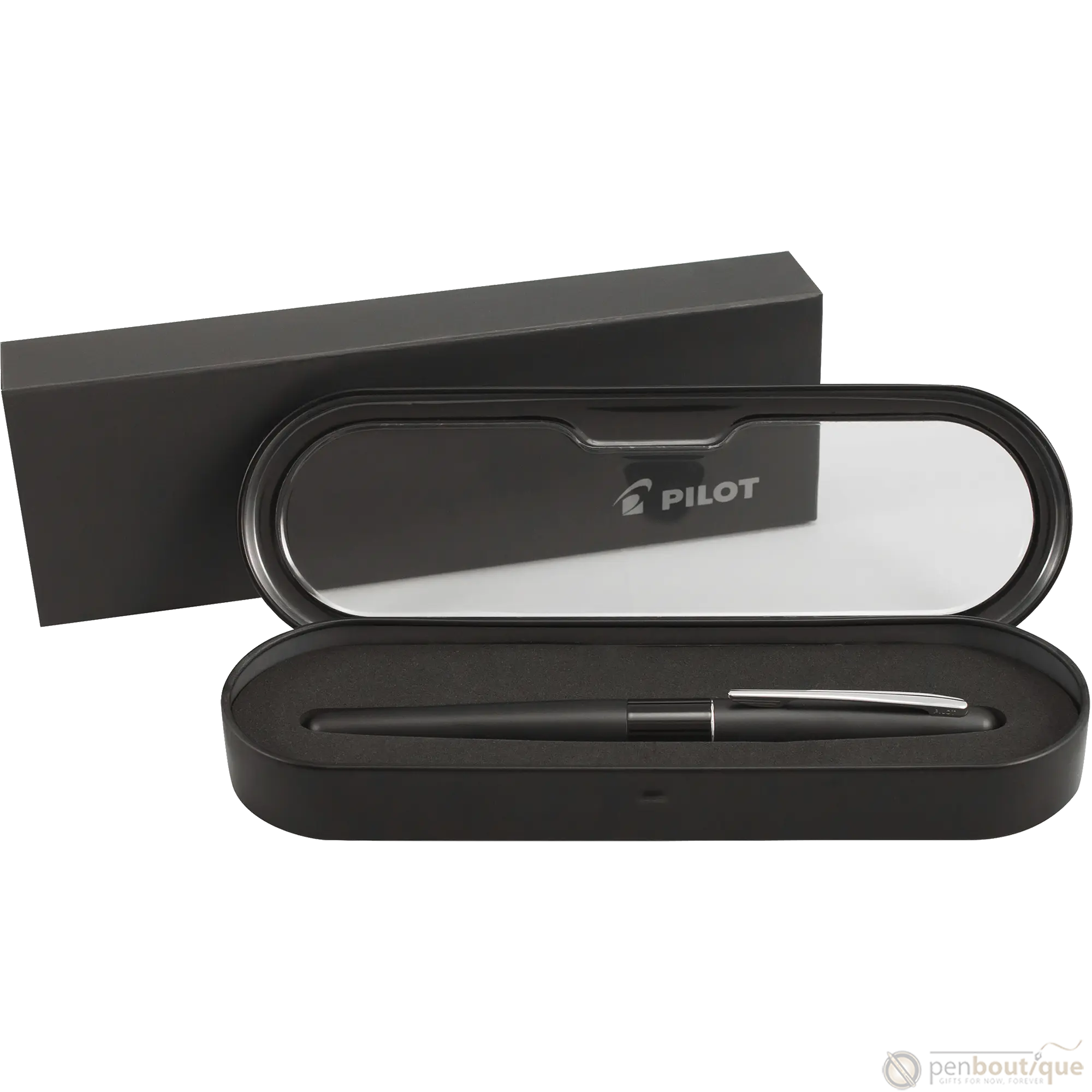 Pilot Rollerball Pen - MR Collection - Plain Black-Pen Boutique Ltd