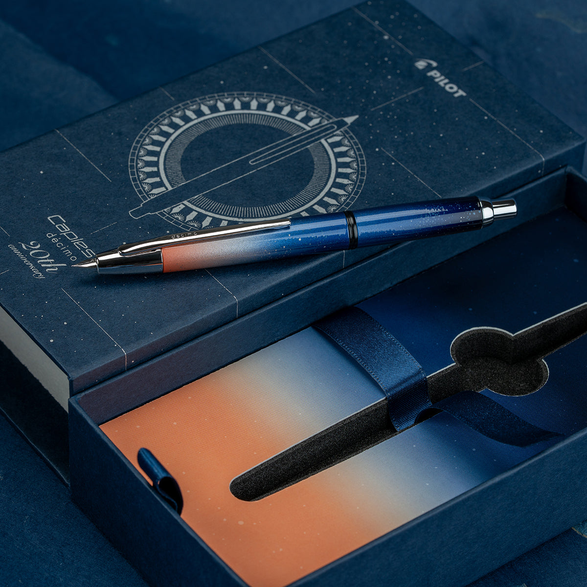 Pilot Vanishing Point Fountain Pen - 20th Anniversary Decimo (Limited Edition)-Pen Boutique Ltd